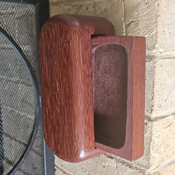 Signed John Pollock Wood Trinket Box 1987 - Picture 2 of 8